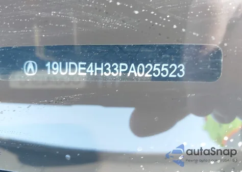 2023 Acura Integra A-Spec z USA, uszkodzony, nr VIN 19UDE4H33PA025523